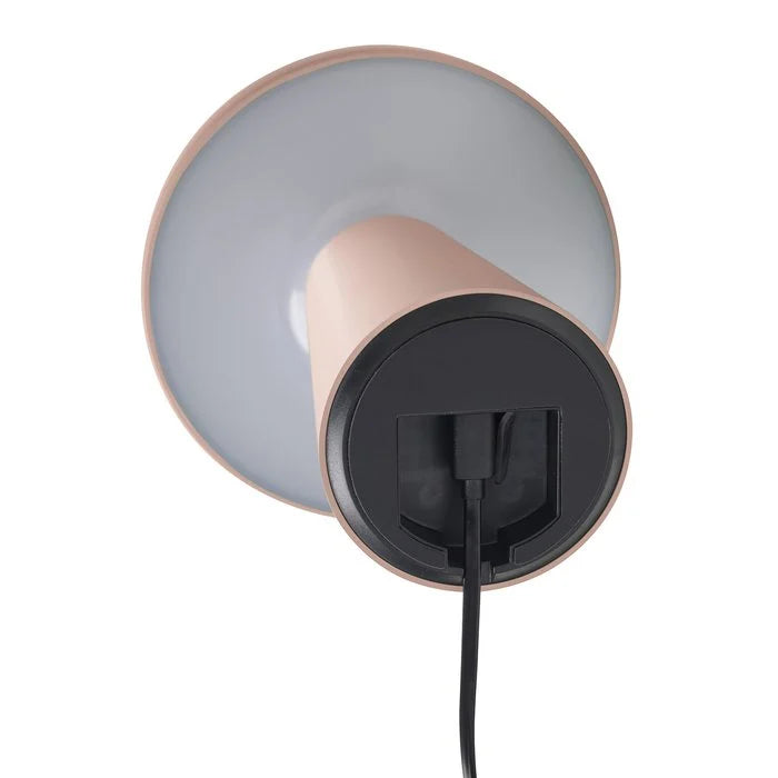 Unterseite der move me Lampe, ladekabel 