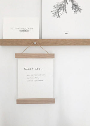 Magnetische Posterleiste für A5. vnf-handmade