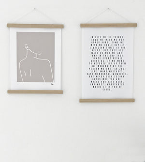 Magnetische Posterleisten von vnf-handmade